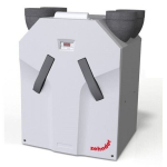 Rekuperaator Zehnder ComfoAir 375 ERV koos juhtpaneeliga, vasak versioon