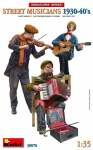 Liimitav mudel MiniArt 38078 Street Musicians 1930-40's 1/35