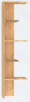Raamaturiiul, Asir, 40x160x21,4 cm, pruun