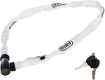 Jalgratta lukk Abus, 110cm, valge