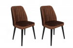 Toolikomplekt (2 osa) Asir, pruun/must