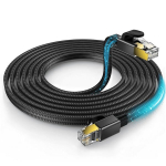 Reagle Ethernet v&otilde;rgukaabel Cat 8 3 m RJ45 40 Gbps 2000 MHz lame varjestatud must