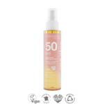 Alphanova Sun SPF30 veekindel sprei p&auml;evitus&otilde;li vaarikaseemne ja jojoba&otilde;liga monoi l&otilde;hnaga, 125 ml
