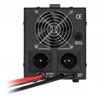 Kemot ups prosinus-1000 puhas siinuslaine inverter laadimisfunktsiooniga 12v 230v 1000va/700w - must