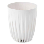 Pott Stripped Eco, valge, 39xh46cm