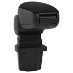 vidaXL auto k&auml;etugi, must, 13,5x32,5x(31-46,5) cm, ABS