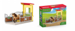 Schleich Farm World poniboks koos Islandi hobusega