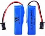 2-osaline asendusaku - Li-ion 3.7V 800mAh SM-2P &uuml;hendusega