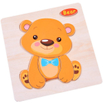 Hariduslike puzzle puuloomade ZA2528