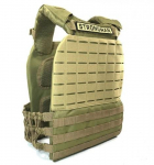 Taktikaline raskusvest STRONGMAN 18kg, Khaki