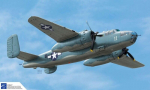Liimitav mudel Academy 12334 USMC PBJ-1D B-25 Mitchell 1/48