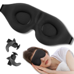 Universaalne 3D unemask k&otilde;rvatroppidega, must, Universaalne