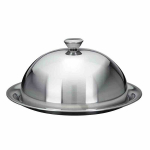 Kaanega taldrik 24 cm, 24 cm lėk&scaron;tė su dangčiu 24 cm lėk&scaron;tė su dangčiu, pagaminta i&scaron; plieno