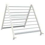 vidaXL pesukuivatusrest vannile, pikendatav, 53-90 cm, alumiinium