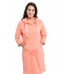 Luhta naiste kleit Eriksen 35249-5*622, korall