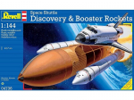 Mudel Revell Space Shuttle Discovery & Booster, 1/144, 04736