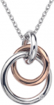 H&otilde;bedast kaelakee naistele Hot Diamonds Interlocking DP373