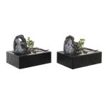 Fontaine - BUDDHA - Resin - 29 x 21 x 23 cm - 2 units - Zen ambiance