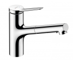 K&ouml;&ouml;gisegisti Hansgrohe Zesis M33 150 2jet, v&auml;ljat&otilde;mmatava du&scaron;iga, kroom + sBox 74803000