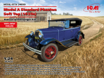 Liimitav mudel ICM 24050 American Passenger Car Model A Standard Phaeton Soft Top (1930s) 1/24