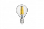 Pirn LED, G45, E14, 4W, 420Lm, 3000K, Filament, 220-240V, 360&deg;