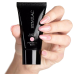 K&uuml;&uuml;ntepikendusgeel Semilac Acrylgel Elastic Flexy, Puding Rose, 30 g