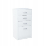 Kummut Meblando 4S Slim, valge