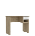 Kirjutuslaud Sety, pruun/valge