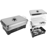 V&auml;litingimustes lauapealne suitsuahi korteri r&otilde;dule ja maja terrassile termomeetriga roostevaba teras 45.5&times;27.4&times;21.0 cm 330001 Browin