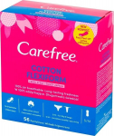 H&uuml;gieenisidemed Carefree Carefree Cotton Flexiform Fresh Scent, 56 tk
