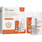 Juuksehoolduskomplekt Foligain Complete System Men Triple Action meestele: &scaron;ampoon, 100 ml + palsam, 100 ml + sprei, 30 ml