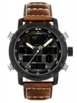 Meeste k&auml;ekell Naviforce NF9160 karbiga, must/pruun