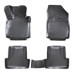 Auto kummimatid mustad 3D RIZLINE RENAULT CLIO IV (2012-2019)