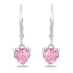 Brilio Silver H&otilde;bedased k&otilde;rvar&otilde;ngad Hearts EA654WP sBS2864