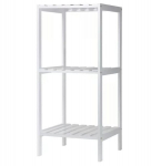 Jotta vannitoa riiul Arecola, 35x35x80 cm