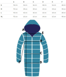 Vihmamantel kapuutsiga parka jope