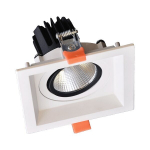 ruudukujuline LED liikuv kohtvalgusti 30w 230v 4000k valge