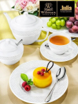 Wilmax taldrikute komplekt, 6 tk, WILMAX desertinė lėk&scaron;tė 20 cm (6 vnt. rinkinys)