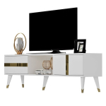 TV alus Kalune Design Vania, kuld/valge