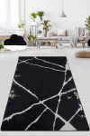 Kilimas (80 x 120) Broken Black