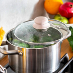 Kate Kuumakindlast klaasist kaas 22 cm poti jaoks