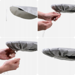 Triikimislaua kate, 127x47 cm.