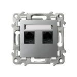 Ospel Szafir h&otilde;bedane - arvutipesa cat.5e Rj-45 GPK-2Z/K/m/18, srebrny