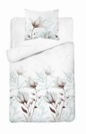 Voodipesu Satin 140x200 Blossoms light mint