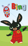 R&auml;tik 30x50 Bing Bunny 100% puuvillane r&auml;tik lasteaia jaoks
