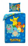 Noorte voodipesu 140X200 Pokemons Pikaczu Microfibre