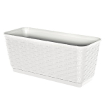 Lillepott Prosperplast Ratolla Case P DRL300P-S449, valge