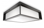 SKIES ANTRASIIT LAE- JA SEINAVALGUST 2X E27/ 42W IP44 ALUMIINIUM/ PLAST
