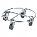 Ratastel lillepoti platvorm, alus, k&auml;ru