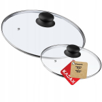 Klaaskaas potile ja pannile 20cm + 28cm